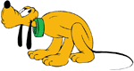 Pluto looking guilty
