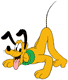 Pluto panting