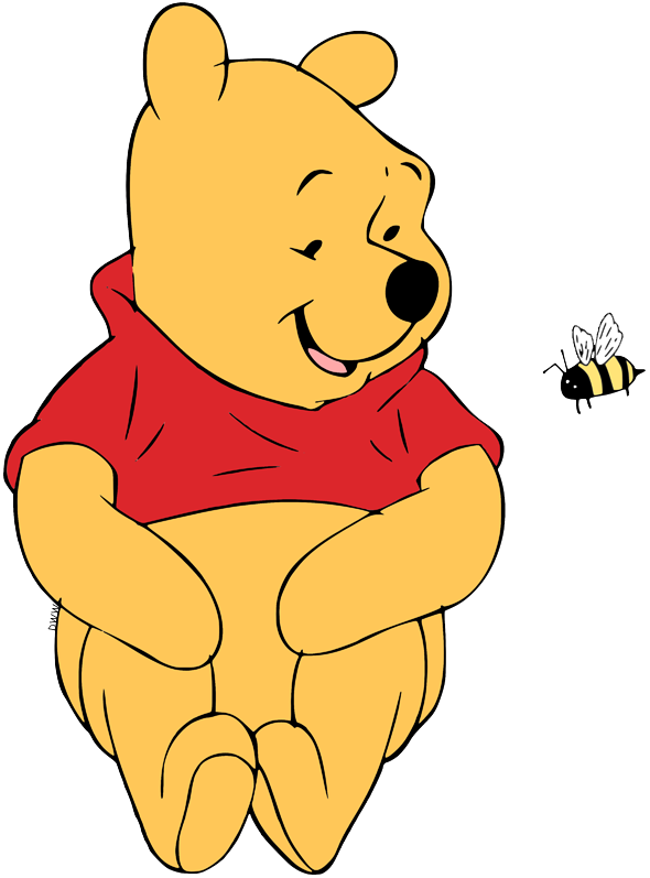 Winnie The Pooh Clipart - Classic pooh vector free winnie pooh ve...