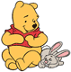 Winnie the Pooh, bunny rabbit