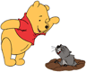 Winnie the Pooh and Gopher