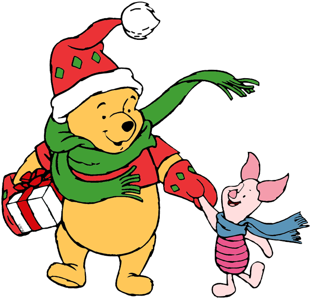 Winnie the Pooh Christmas Clip Art (PNG Images) Disney Clip Art Galore