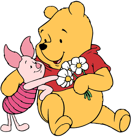 Winnie the Pooh and Piglet Clip Art 2 | Disney Clip Art Galore