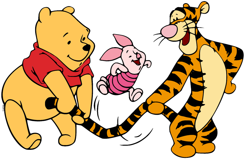 Pooh, Piglet and Tigger Clip Art Images | Disney Clip Art Galore