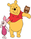 Pooh, Piglet with an owl