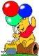 Winnie the Pooh balloons