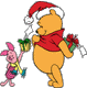 Winnie the Pooh, Piglet exchanging gifts