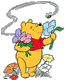 Winnie, flowers, bee
