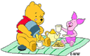 Pooh, Piglet picnic