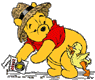 Winnie the Pooh, duckling