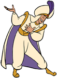 Prince Ali bowing