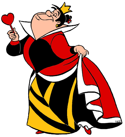King and Queen of Hearts Clip Art | Disney Clip Art Galore
