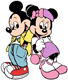 Mickey and Minnie in the 90s