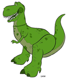 Rex, side view