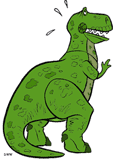 Scared Rex