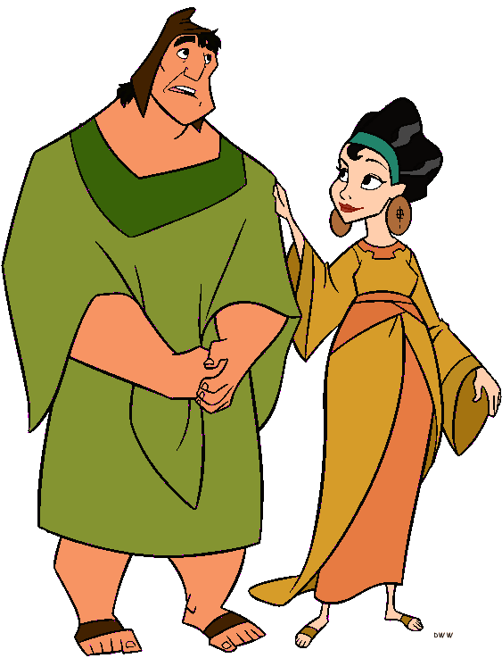 Emperor's new groove store characters