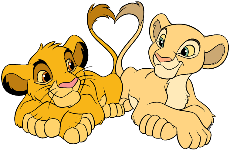 all-original. transparent images of Young and Adult Simba, Nala and Kiara f...