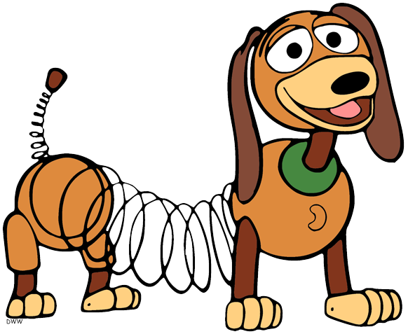 cartoon slinky