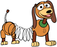 Slinky Dog smiling
