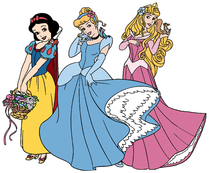 Рапунцель белоснежка. Три принцессы. Белоснежка и Золушка.