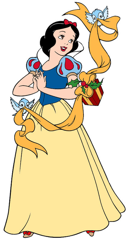 Snow White and the Seven Dwarfs Christmas Clip Art | Disney Clip Art Galore