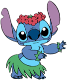 Stitch hula dancing