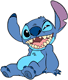 Stitch winking