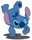 Stitch winking