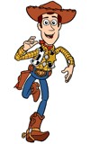 Woody running