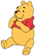 Winnie covered in honey