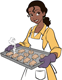 Tiana Halloween cookies