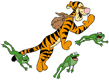 Jumping with frogs