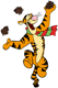 Tigger juggling pinecones