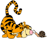 Tigger, snail