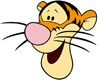 Tigger's face