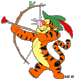 Tigger as Robin Hood