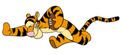 Tigger running with football