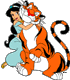 Jasmine, Rajah hugging