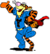 Superhero Tigger