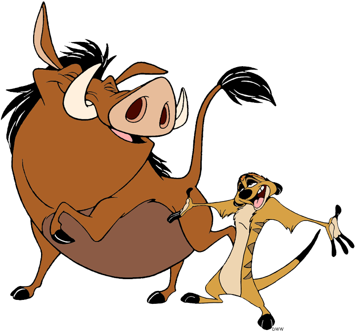 Timon And Pumbaa Clip Art Disney Clip Art Galore