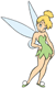Tinker Bell posing