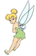 Peeved Tinker Bell, back view