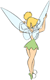 Tinker Bell back view