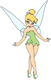 Tinker Bell strutting