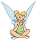 Tinker Bell smiling