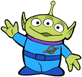 Toy Story Alien waving