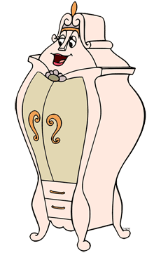 Wardrobe from Beauty and the Beast