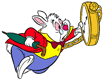 White Rabbit running