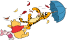 Pooh, Piglet, Tigger