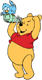 Winnie the Pooh bird-watching